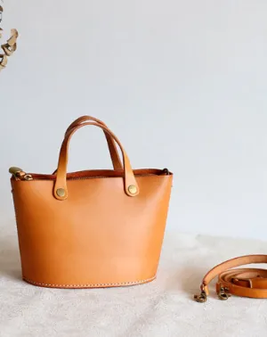 Womens Leather Bucket Bag Shopper Bag Leather Handbag Shoulder Bag for Women cheap online