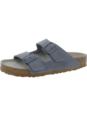 Sandales à glissière pour femmes avec semelle en cuir