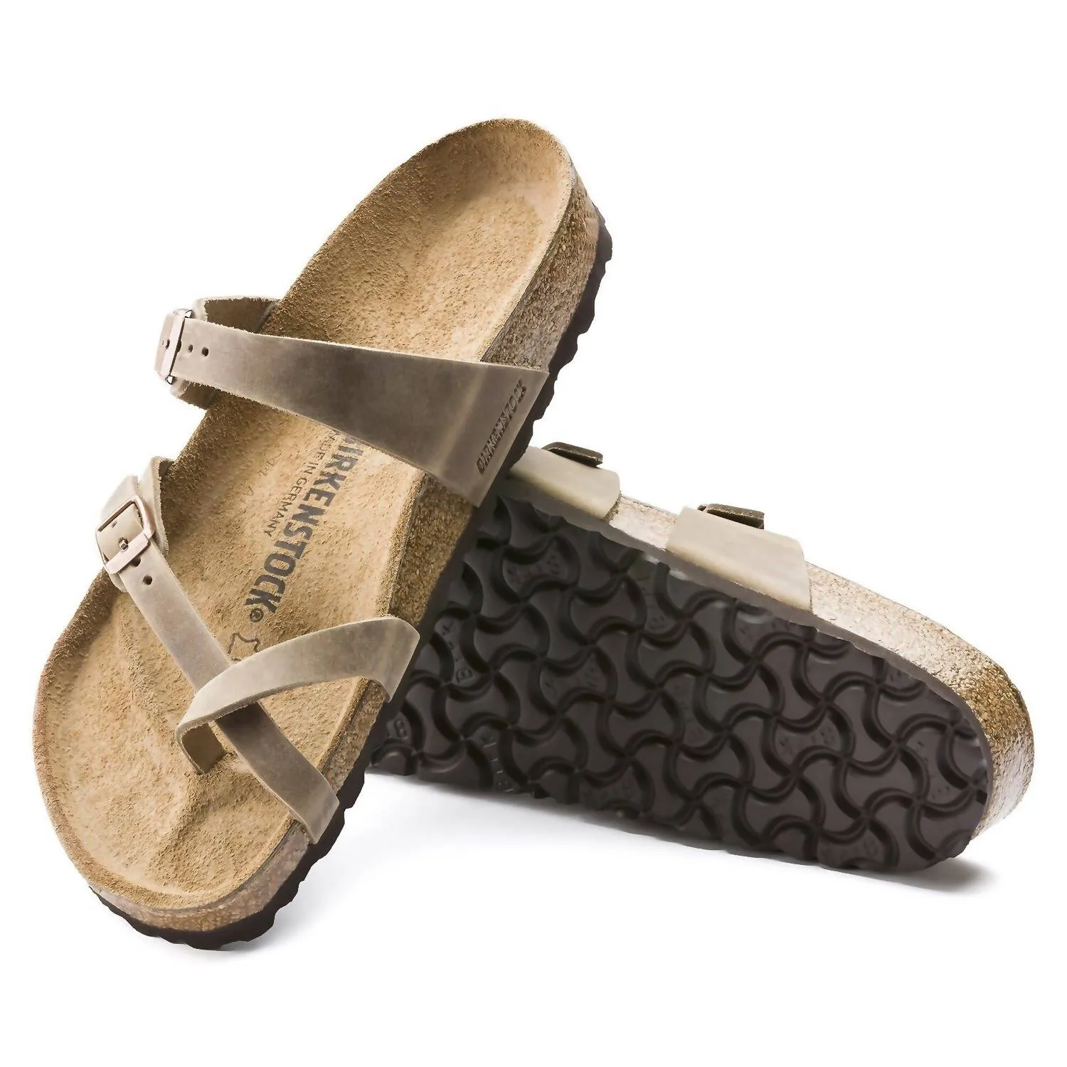 Sandale Mayari pour femme en brun tabac