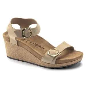 Sandales à boucle Soley pour femmes en couleur sable