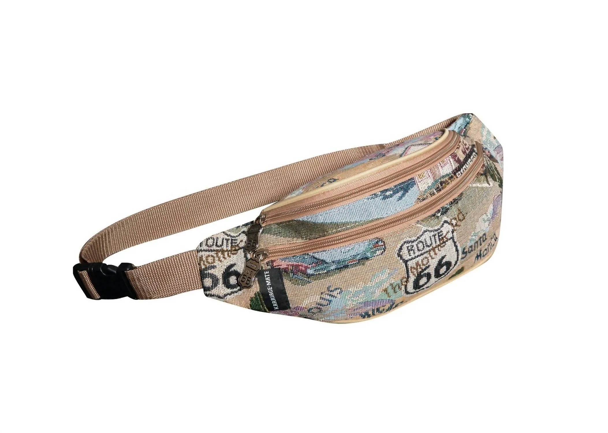 Women's Tapestry Waist Fanny Pack Bag In Multi belt bags on sale