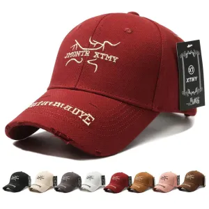 XTMY JMONTR Baseball Cap boater hat with bow in beach sunlight