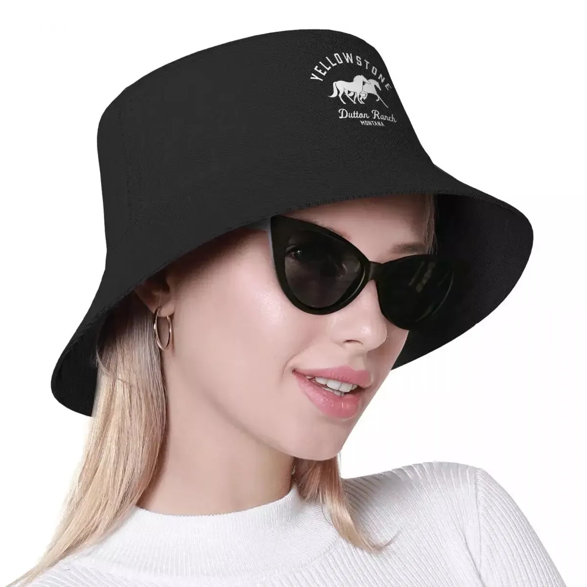 Yellowstone Dutton Ranch Montana Bucket Hat