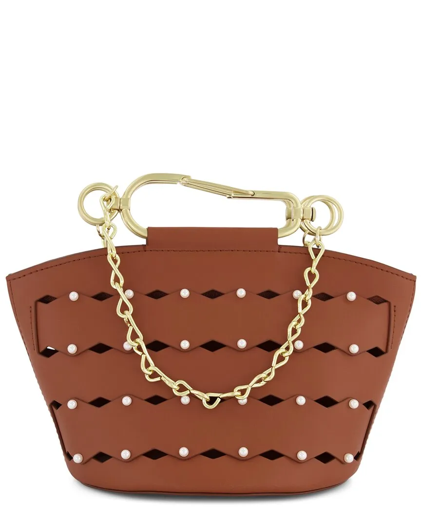 Zac Posen Belay Mini Zipped Leather Bucket Bag stylish bucket bags