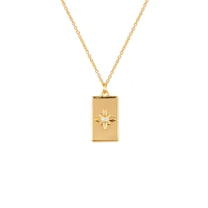 Collier de pierre de naissance d'avril Zahar Chaussures_Zahar