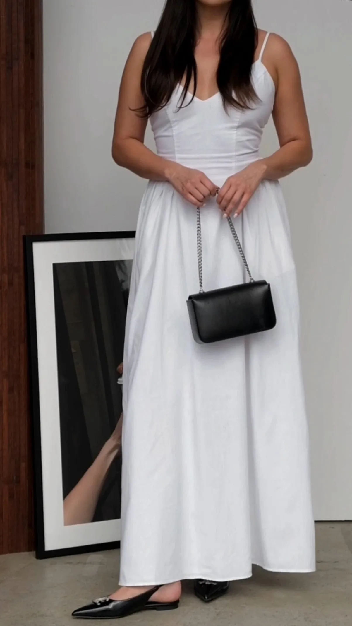 Zephy Maxi Dress - White